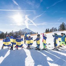 Kids on the ski slopes @Achensee Tourismus